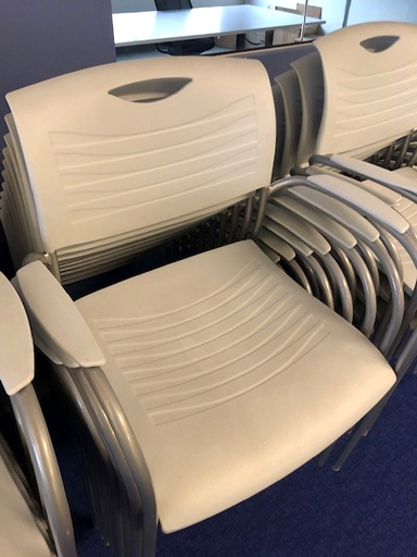 Pre Owned Allseating Stacking Armchairs